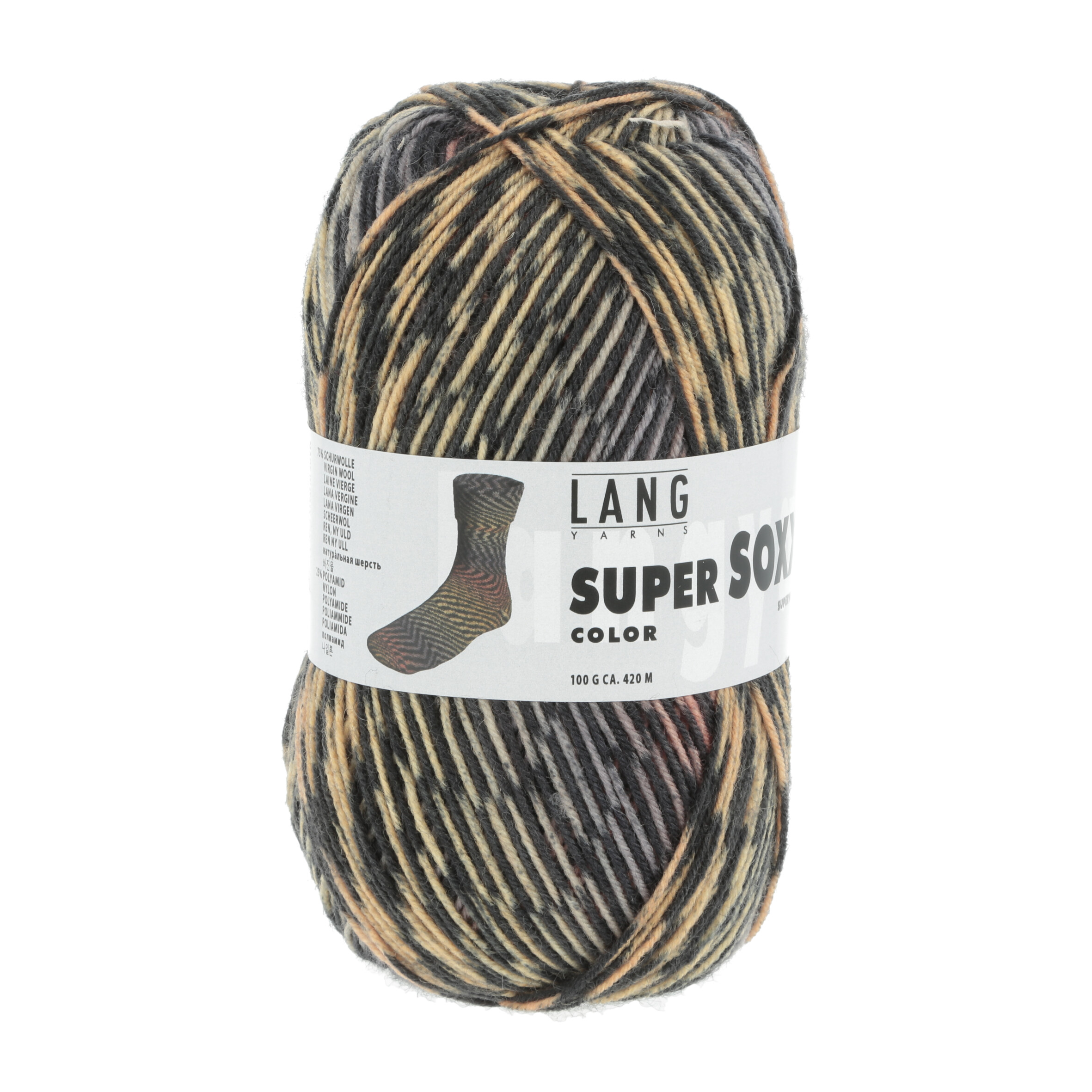 Super Soxx 4-fach von Lang Yarns SuperSoxx - 0191