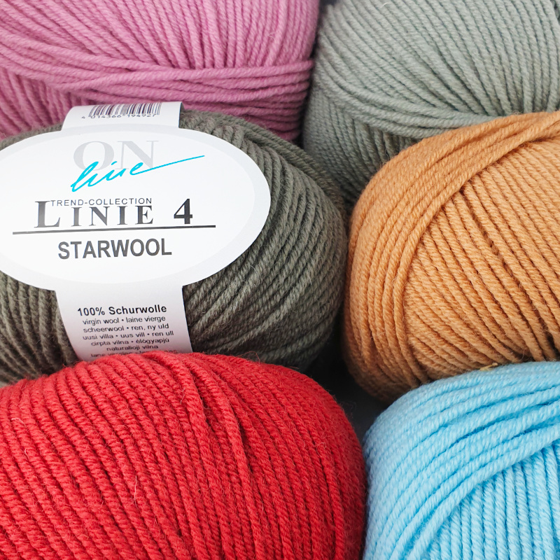 Starwool Linie 4 von ONline 0001 - weiß