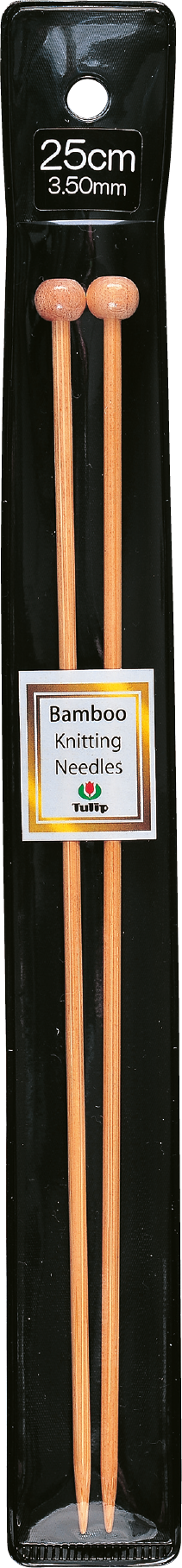 Jackenstricknadel Bamboo von Tulip 25 cm 3,25 mm