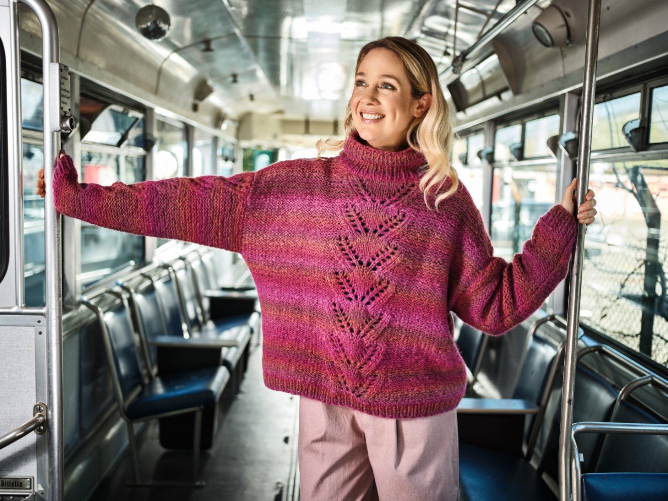 Sweater Chunky Ajour | Anleitungsheft | Wolle Smooth | Stricken | Pro Lana Sweater Chunky Ajour | Anleitungsheft | Wolle Smooth | Stricken | Pro Lana