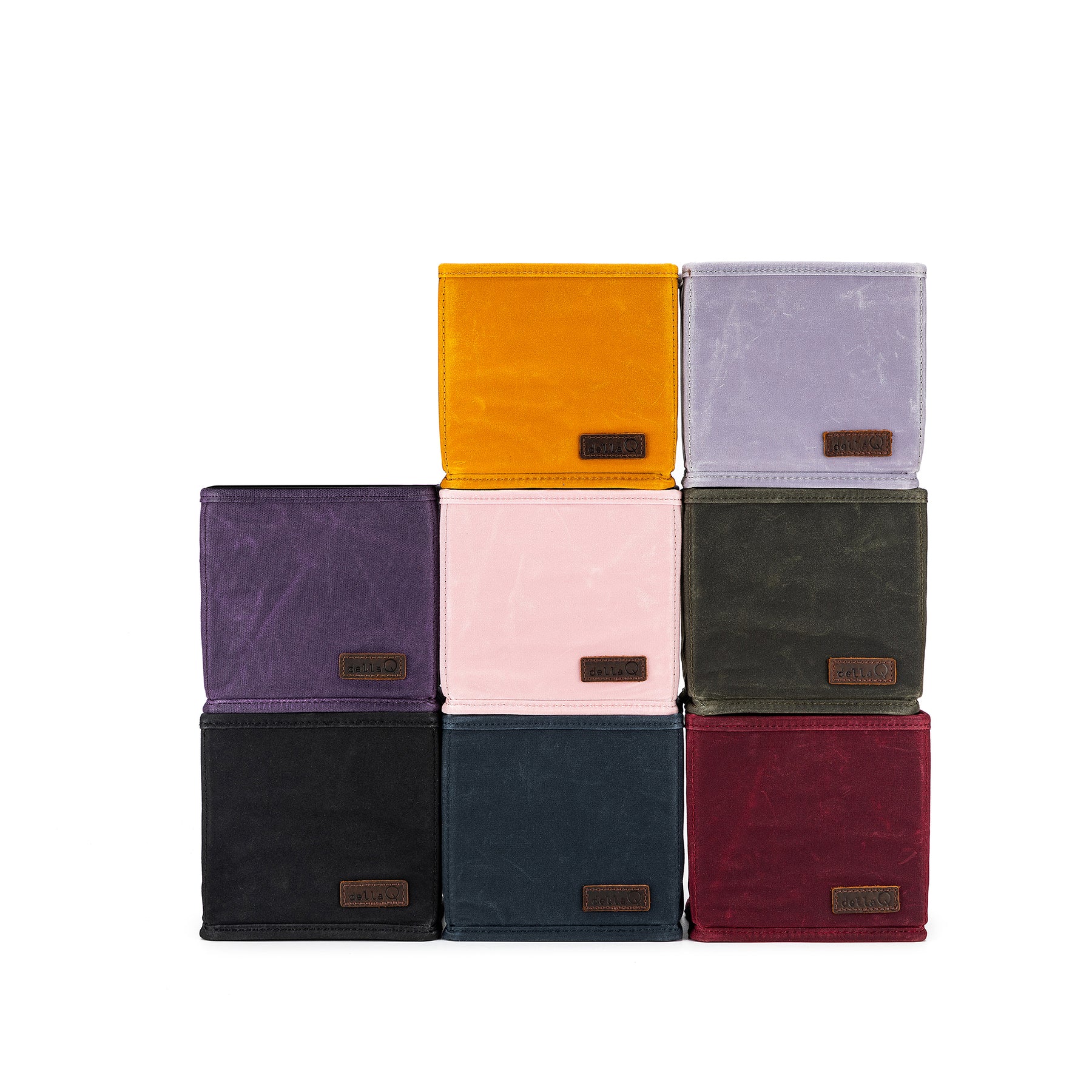 Maker's Canvas Cubbies von della Q lila Maker's Canvas Cubbies von della Q lila