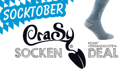 Socktober - CraSy Sockendeal mit versandkostenfreier Lieferung*