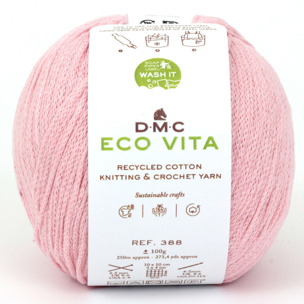 Eco Vita uni von DMC 0004 - rosa