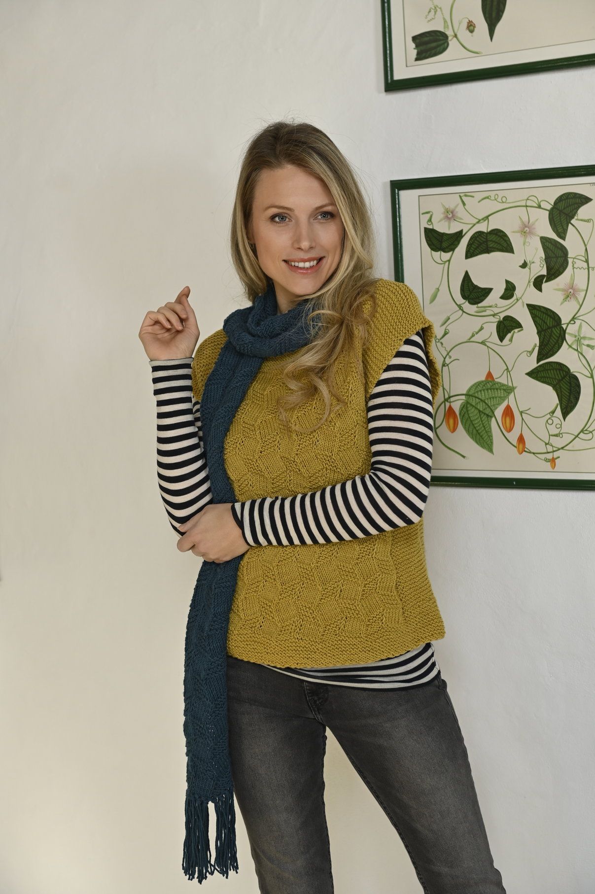 Pullunder und Schal | Anleitungsheft | Wolle Starwool Linie 4  | Stricken | ONline