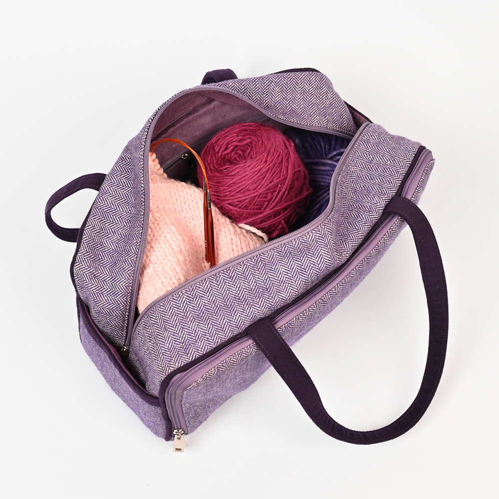 Seesack Snug Collection (Purple Tweed + Felt)
