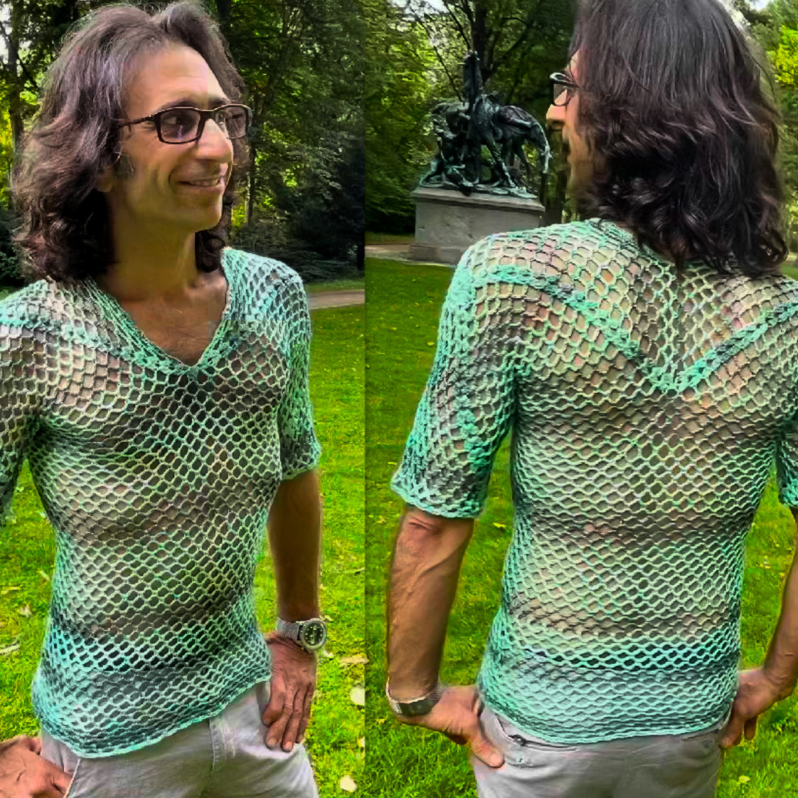 PixelRick Häkeljacke (Unisex) | Anleitung | Wolle Baby Cotton  | Häkeln | Sylvie Rasch