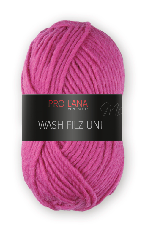 Wash-Filz von Pro Lana 0141 - pink