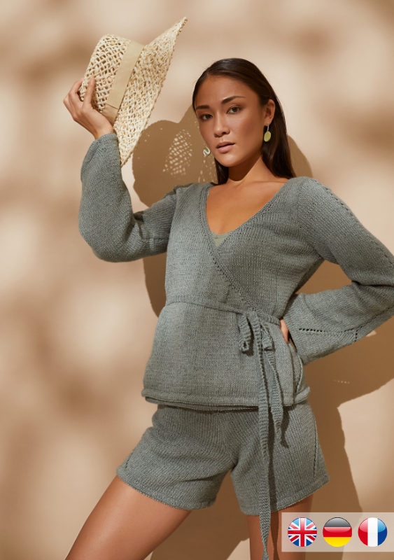 Short Sage | Einzelanleitung | Stricken | Chloe Thurlow