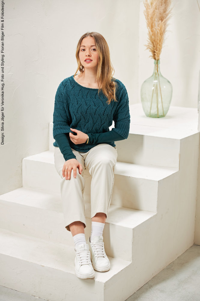 Kurzpulli Autumn | Anleitungsheft | Wolle Merino Stretch  | Stricken | Veronika Hug, Woolly Hugs, Christophorus Verlag