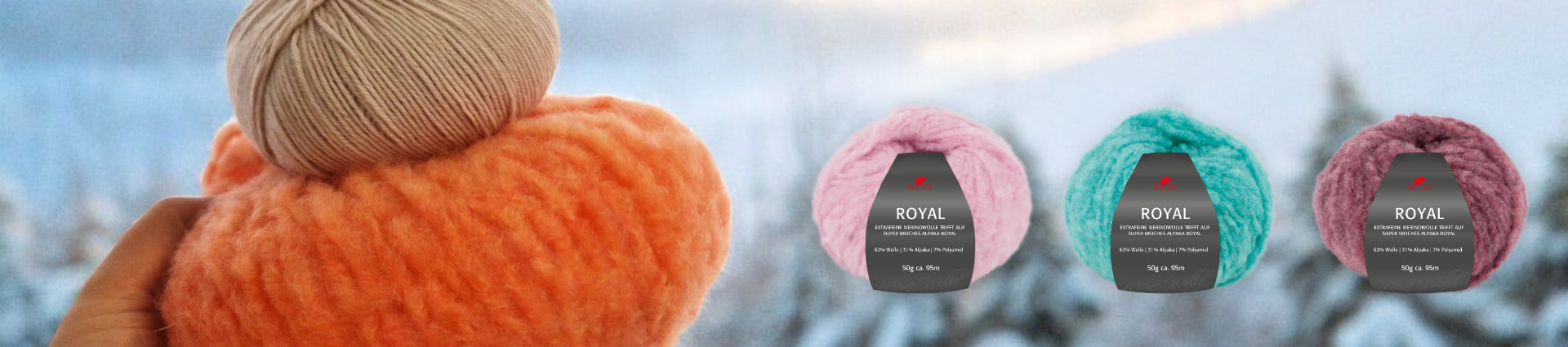 Entdecken Sie das Luxusgarn Royal von Pro Lana