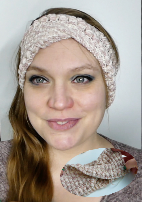 Stirnband / Beanie Twister | Anleitung | Wolle Sensitiva Print Color  | Häkeln | Sylvie Rasch