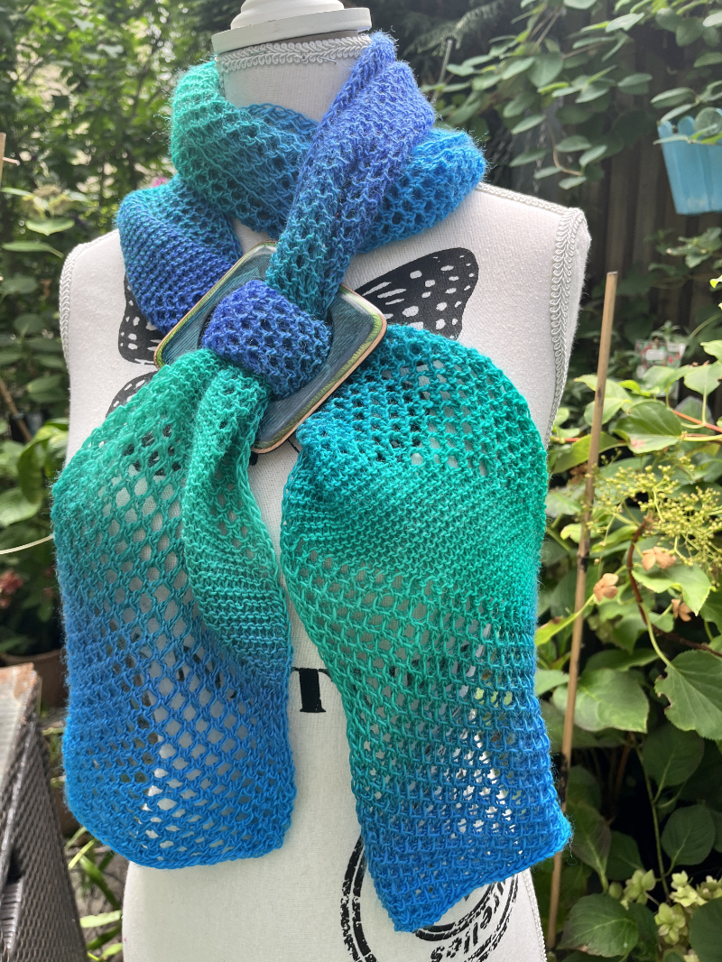 Schal Traumnixe Variante 2 | Anleitung | Wolle Zauberball®  | Stricken | Sylvie Rasch
