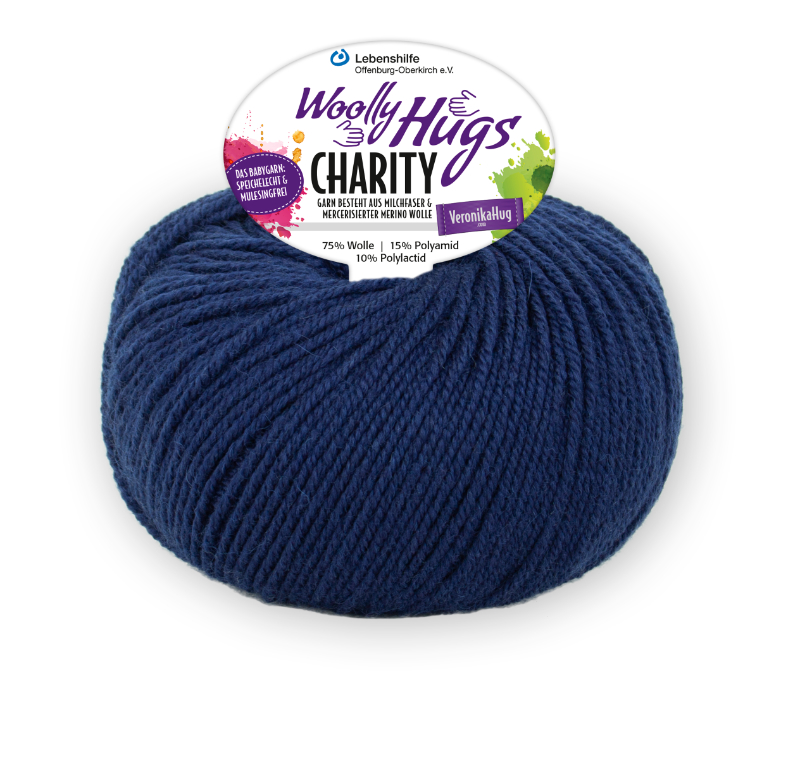 Charity von Woolly Hugs 0050 - marine