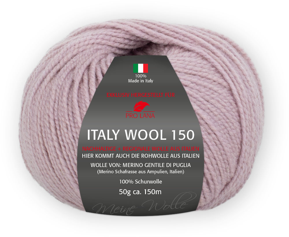 Italy Wool 150 von Pro Lana 0142 - flieder