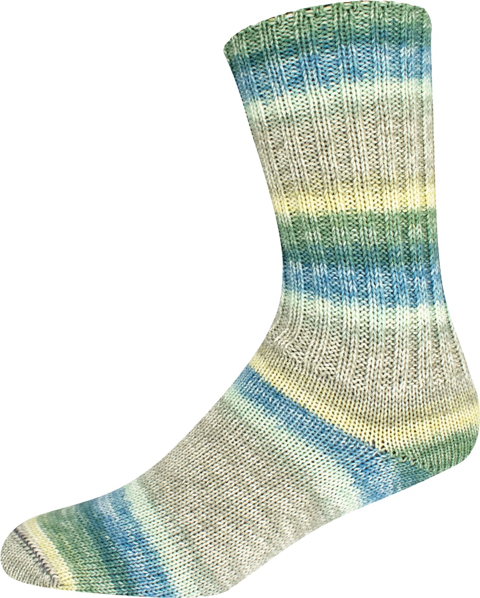 Supersocke Silk Sort. 348 Color 4-fach von ONline 2908 Supersocke Silk Sort. 348 Color 4-fach von ONline 2908