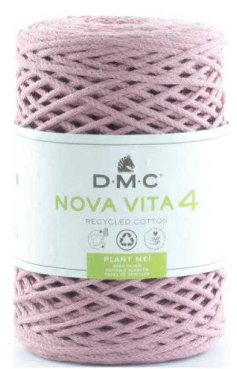 Nova Vita 4 Häkel- Makramee und Strickgarn von DMC 0004 - marsala