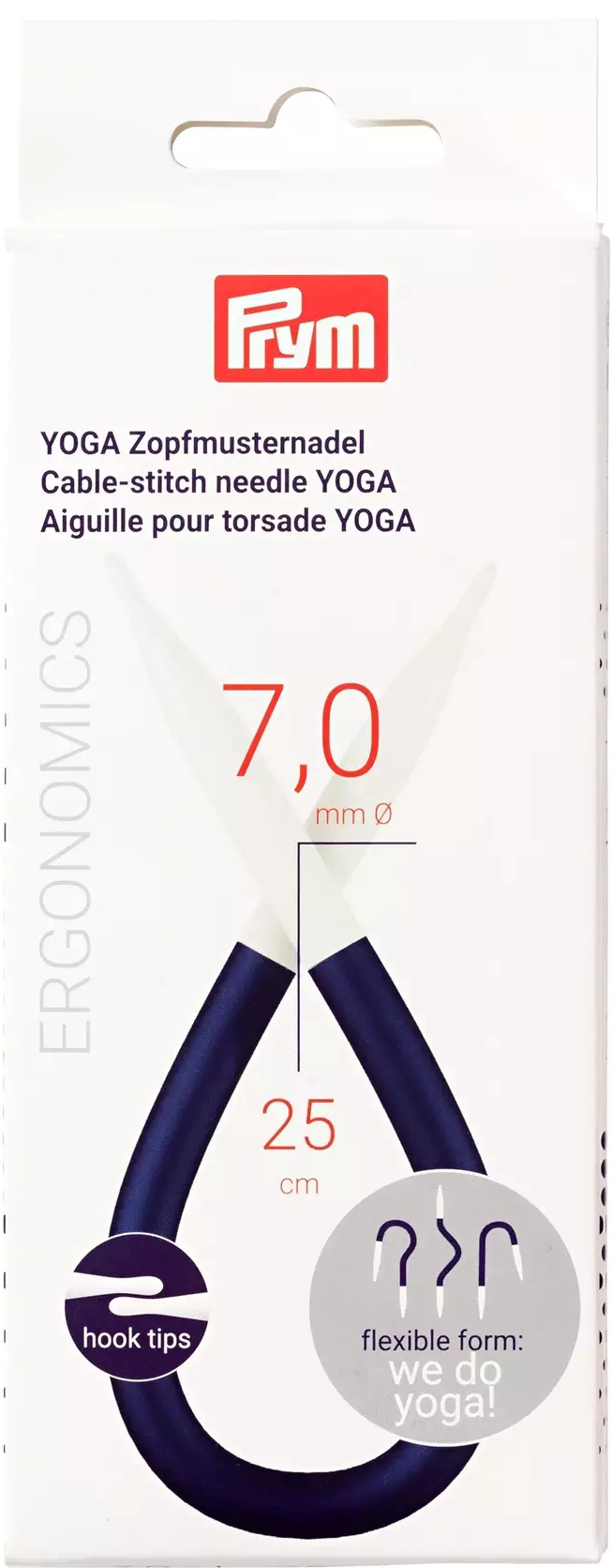 Zopfmusternadel Yoga 7,00 mm prym.ergonomics Zopfmusternadel Yoga 7,00 mm prym.ergonomics