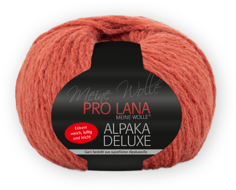 Alpaka deluxe von Pro Lana 0028 - rost
