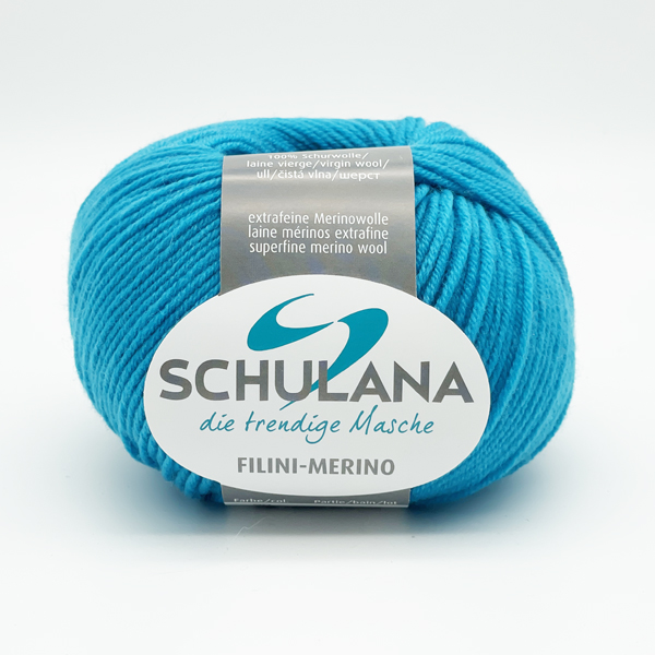 Filini-Merino von Schulana 0090 - cyan