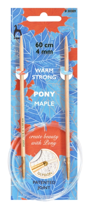 Pony Maple Rundstricknadeln 60 cm / 6,00 mm