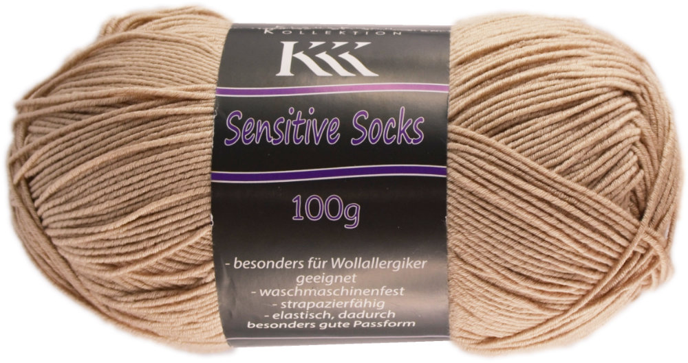 Sensitive Socks Uni von KKK 0033 - beige