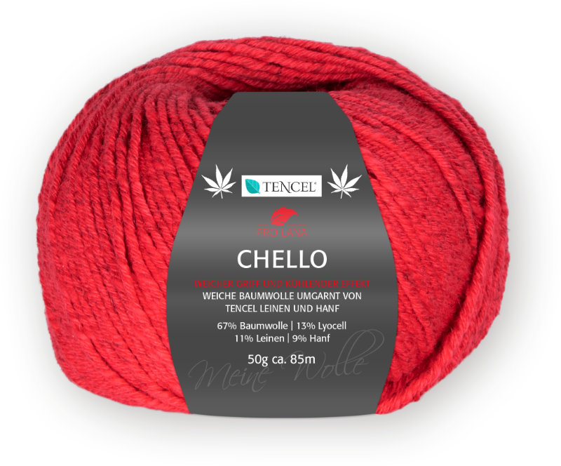 Chello von Pro Lana 0030 - rot