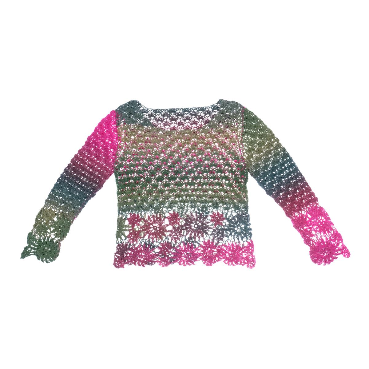 Pullover "Jasmin" | Wollpaket mit Lace Ball 100 | Häkeln