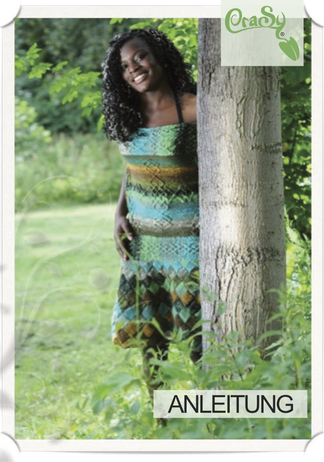 Kleid Sylvus | Einzelanleitung | Wolle Zauberball®  | Stricken | Sylvie Rasch