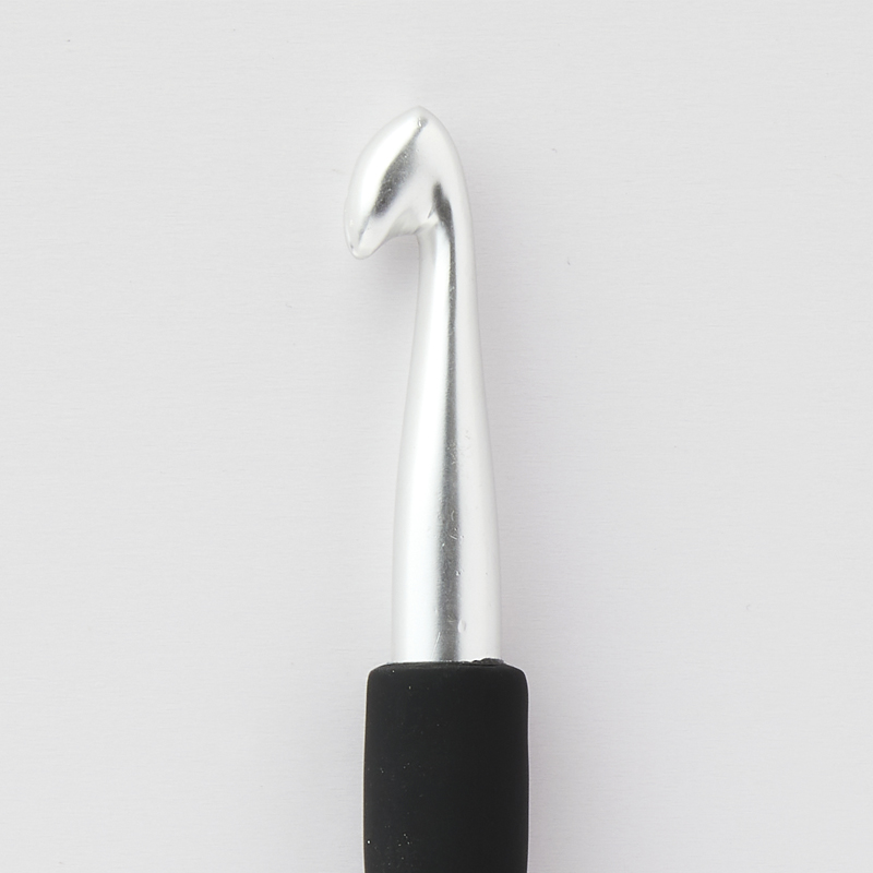 Häkelnadel Alu mit Softgriff von knit pro Silber 12,00 mm Häkelnadel Alu mit Softgriff von knit pro Silber 12,00 mm