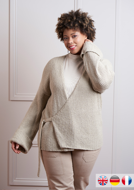 Jacke Pippa | Einzelanleitung | Stricken | Quail Studio