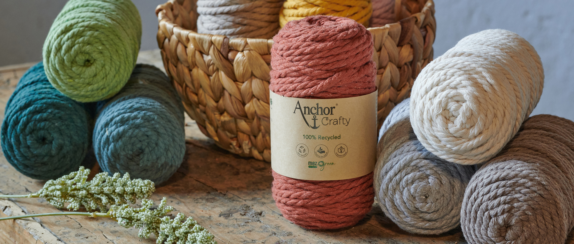 Anchor Crafty - Macrame Yarn