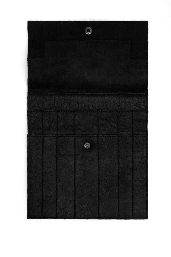 oslo - nadeletui , handgefertigt aus Echtleder von muud black