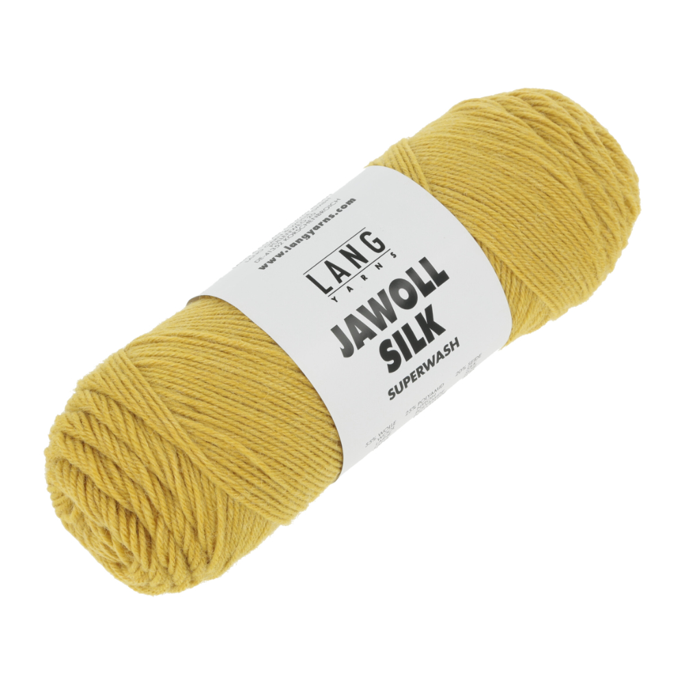 Jawoll Silk von Lang Yarns 0150 - senfgelb
