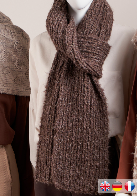 Schal Callie | Einzelanleitung | Stricken | Georgia Farrell