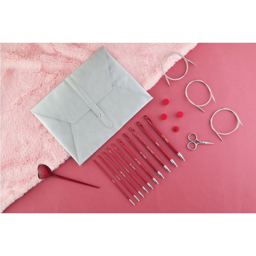 Tunesische Häkelnaden Weihnachts-Set Amore von knit pro Tunesische Häkelnaden Weihnachts-Set Amore von knit pro