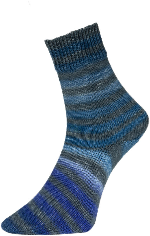 Paint Socks von Woolly Hugs 0205 - jeans / blau
