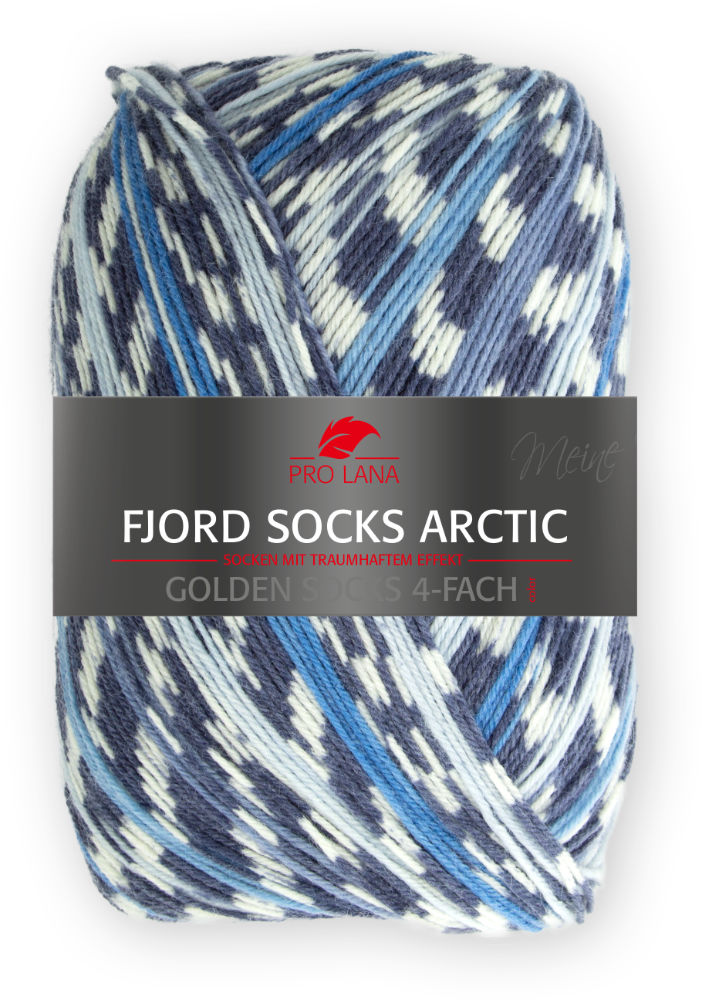 Fjord Socks Arctic - 4-fach Sockenwolle von Pro Lana 0286