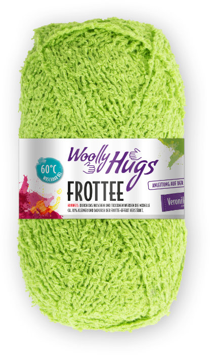 Frottee *Aktion* (10 Knäuel Mindestabnahme) von Woolly Hugs 0074 - apfel
