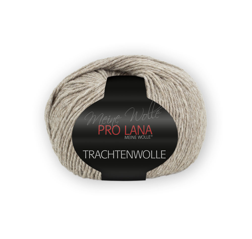 Trachtenwolle von Pro Lana 0010 - sand meliert
