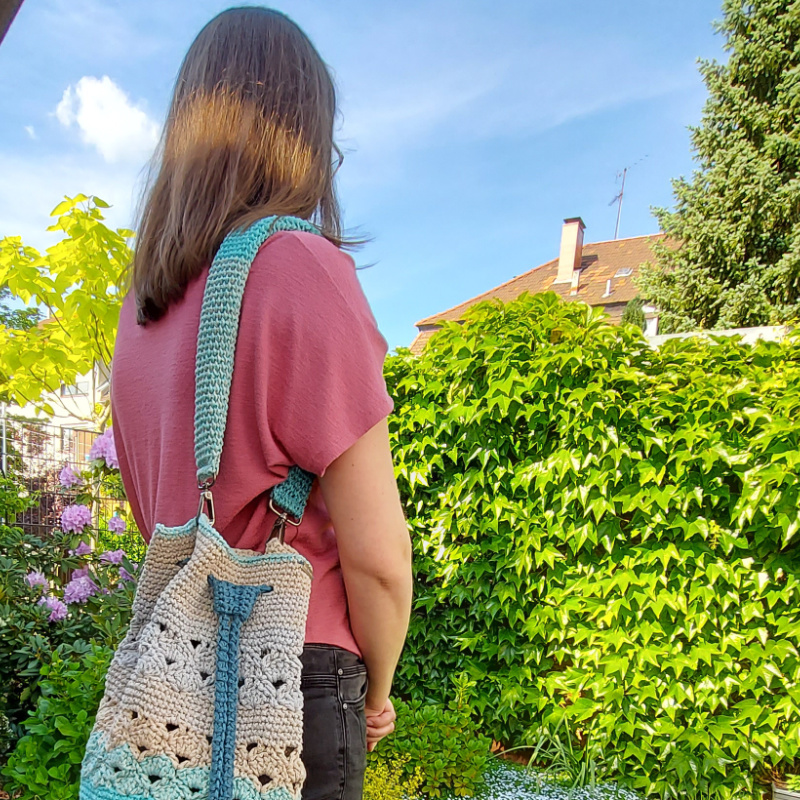 Beutel Sporty | Einzelanleitung | Wolle Rope Plait | Häkeln | Annemarie Beutel Sporty | Einzelanleitung | Wolle Rope Plait | Häkeln | Annemarie