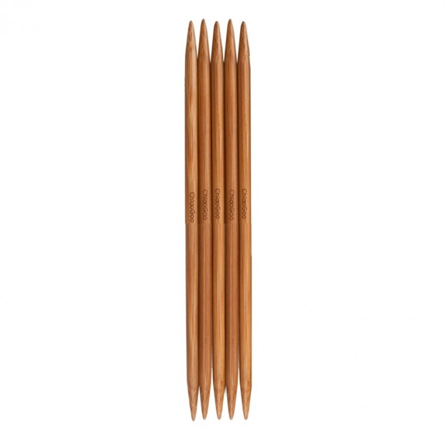 Nadelspiel Bamboo Patina von chiaogoo 15 cm 3,25 mm