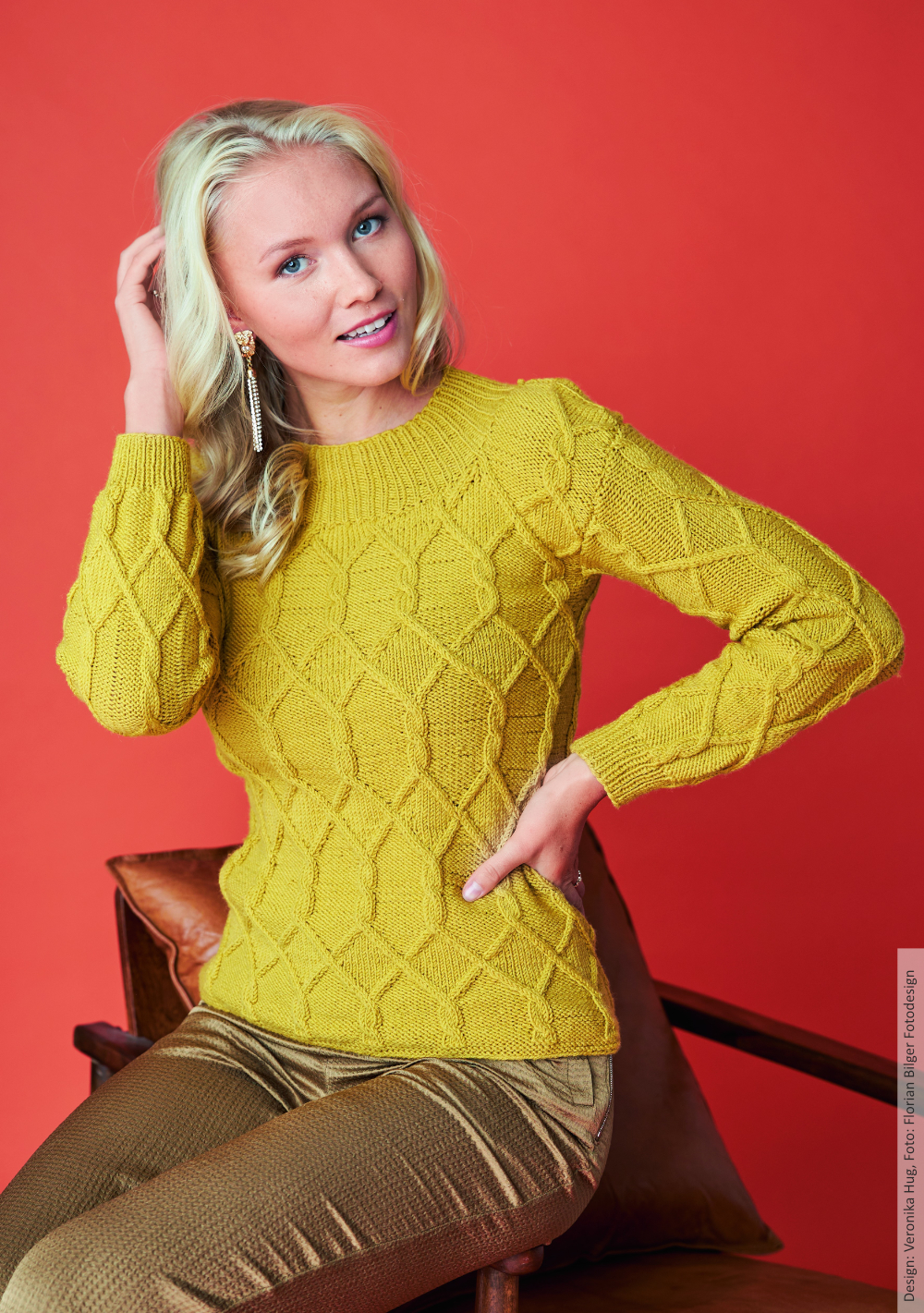 Pulli Traumgold | Wollpaket mit Merino Stretch | Stricken