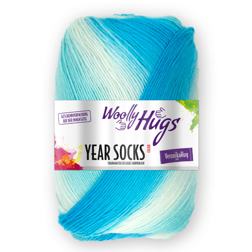 Year Socks von Woolly Hugs 0014 - Sommer