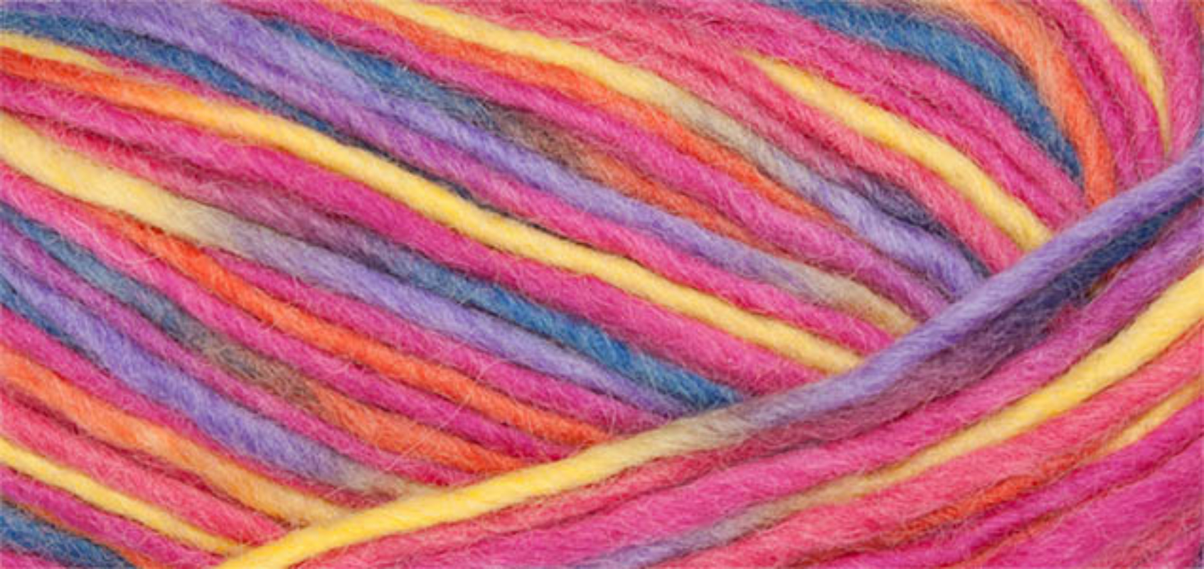 Filz Wolle Color Linie 231 von ONline 0109 - pink/orange/rot