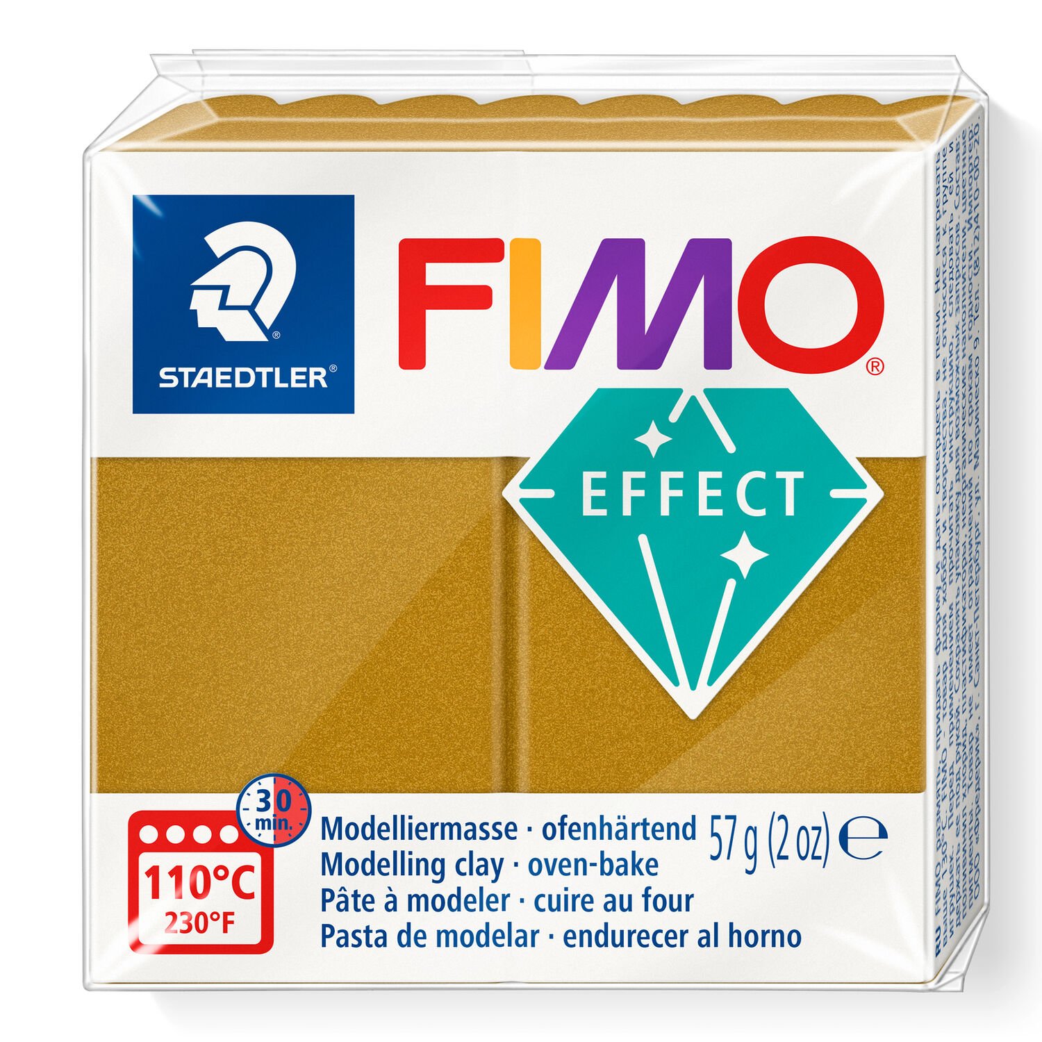 Modelliermasse FIMO® effect 8010 Metallic 0081 silber
