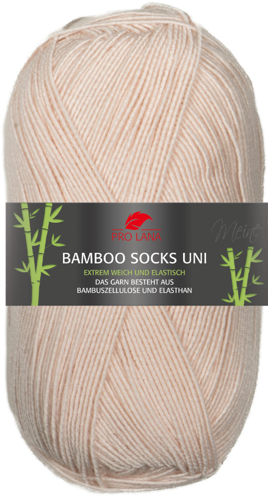 Bamboo Socks Uni 4-fach 100 g von Pro Lana