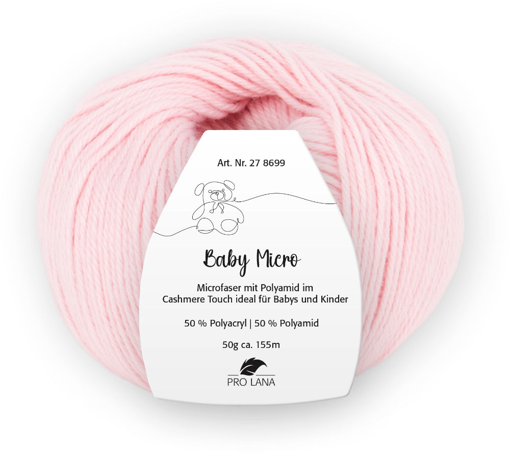 Baby Micro von Pro Lana 0033 - rosé