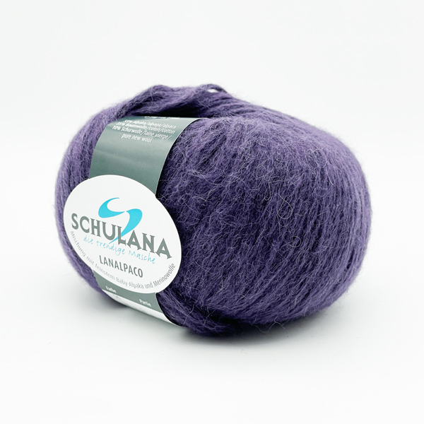 Lanalpaco von Schulana 0006 - dunkelviolett