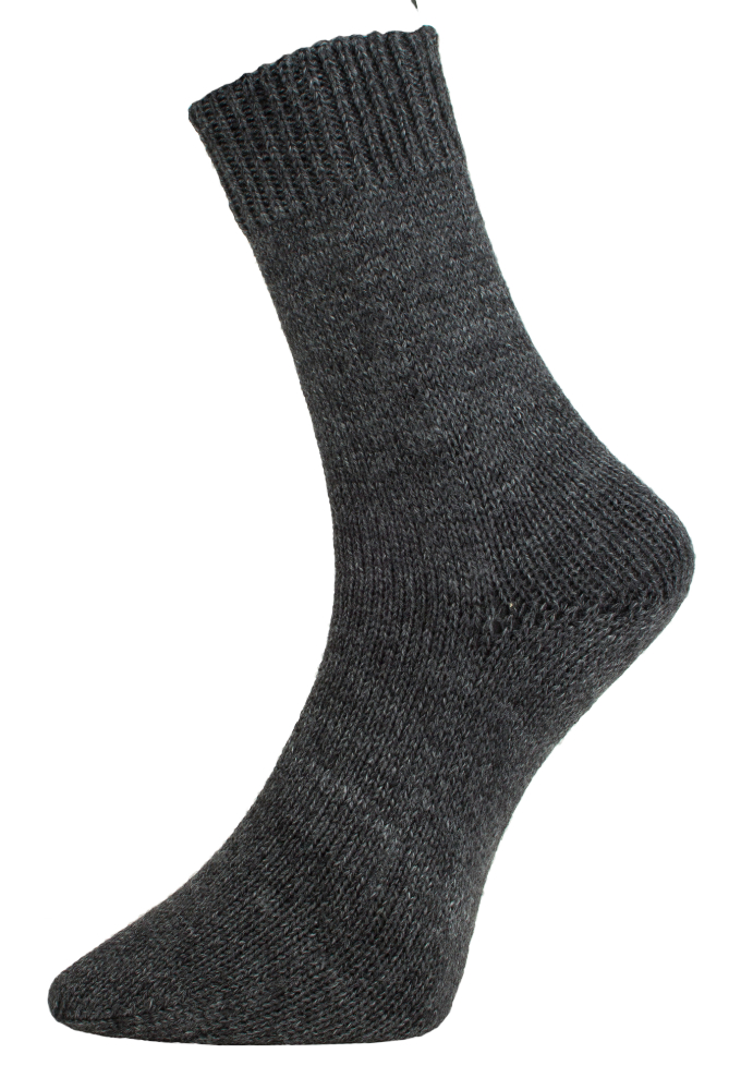 Golden Socks Business Bamboo - 4-fach Sockenwolle von Pro Lana 0505 - schwarz melange