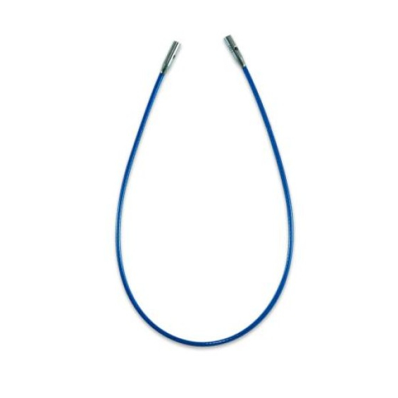 Seil für Nadelspitzen TWIST X-Flex Blue von chiaogoo Small 15 cm für Sockenwunder